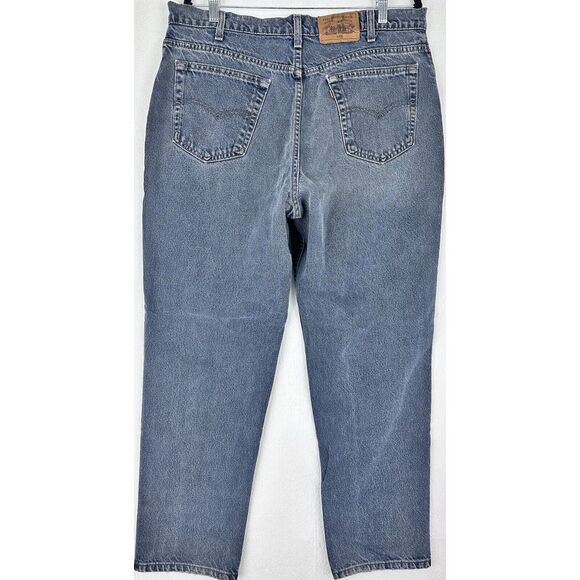 Levi's Other - VINTAGE MENS LEVIS JEANS 545 LOOSE FIT‎ MADE IN USA 38x30 DENIM GOLD TAB  A10